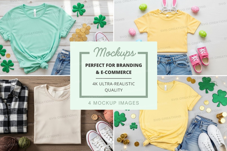 Spring fashion mockup