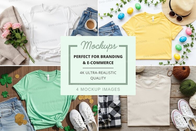 Casual spring fashion mockup example image 1