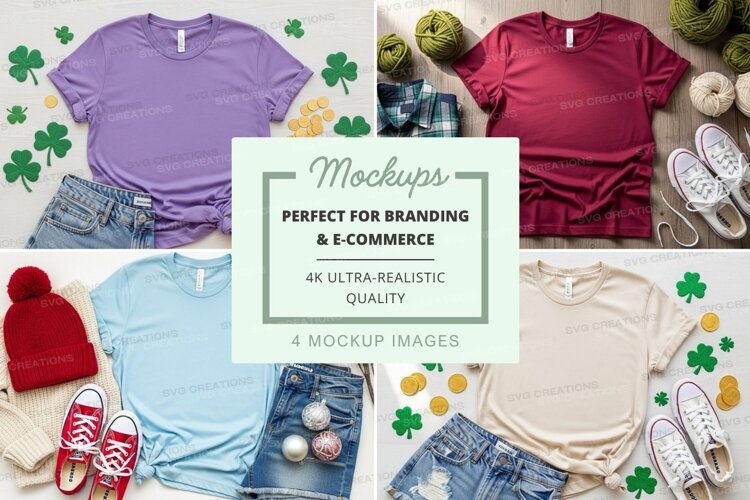 St. patrick's day t-shirt mockup example image 1