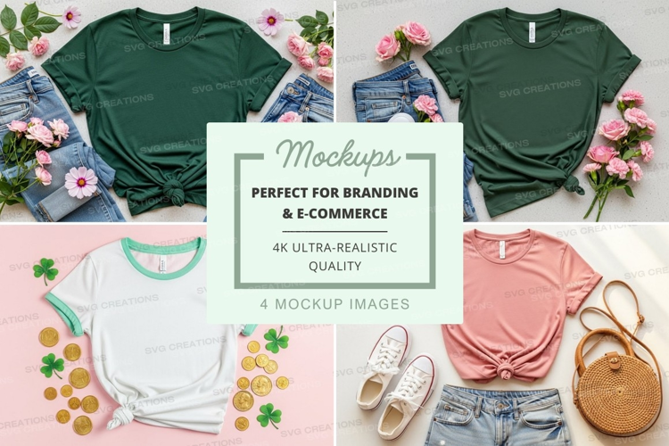 Casual summer outfits with t-shirts and accessories
