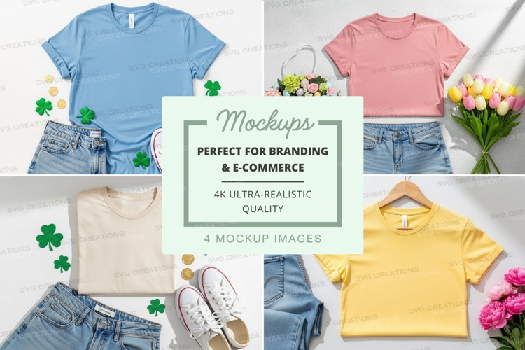Spring fashion mockup