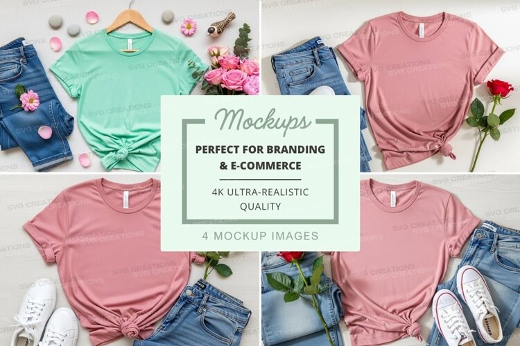Casual summer fashion mockup example image 1