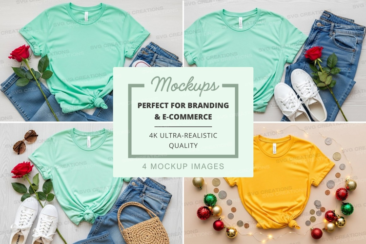 Mockup: casual summer outfits
