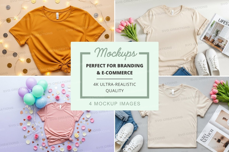 T-shirt mockup collection