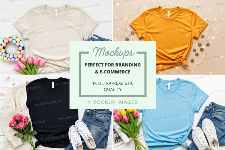 Casual summer fashion mockup