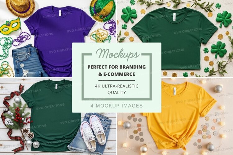 St. patrick's day t-shirt mockup example image 1