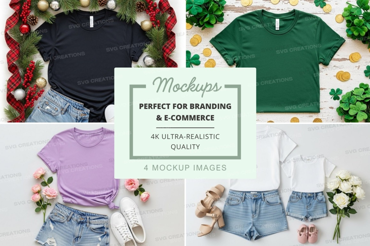 T-shirt mockup collection
