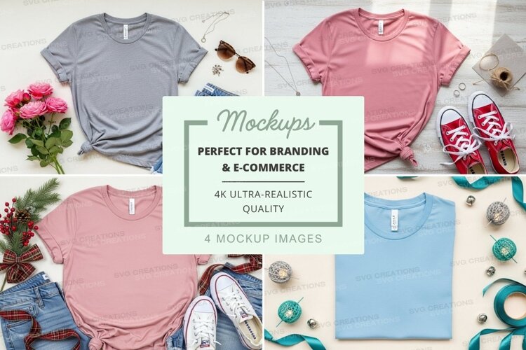 Casual summer fashion mockup example image 1