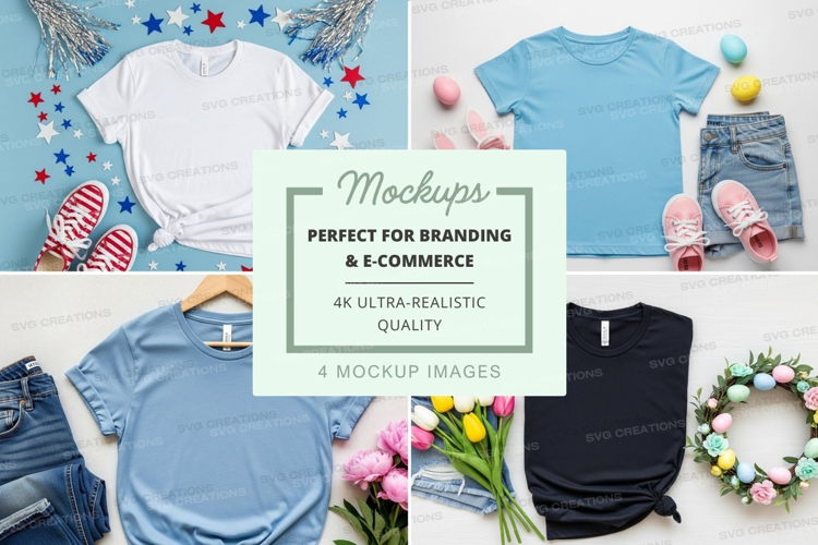 T-shirt mockup collection