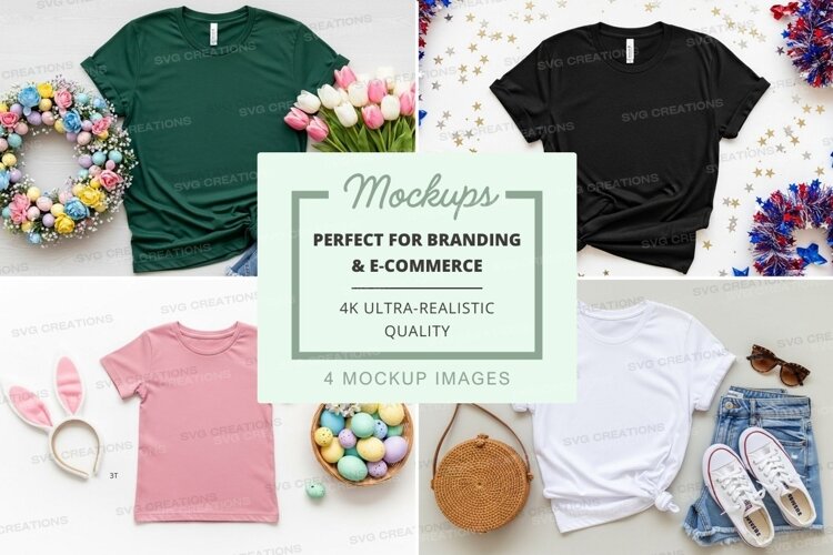 Easter-themed t-shirt mockup example image 1