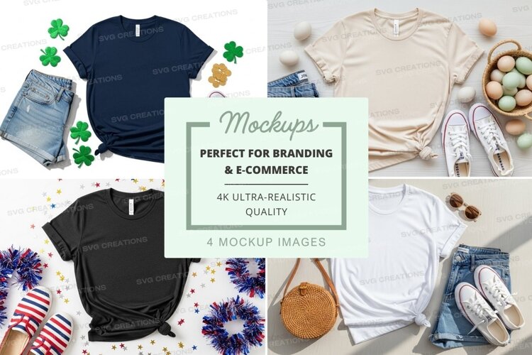 St. patrick's day fashion mockup example image 1