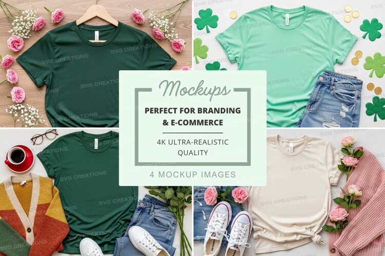 St. patrick's day t-shirt mockup example image 1