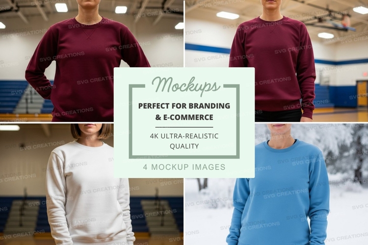 Sweatsuit Mockup Image 21