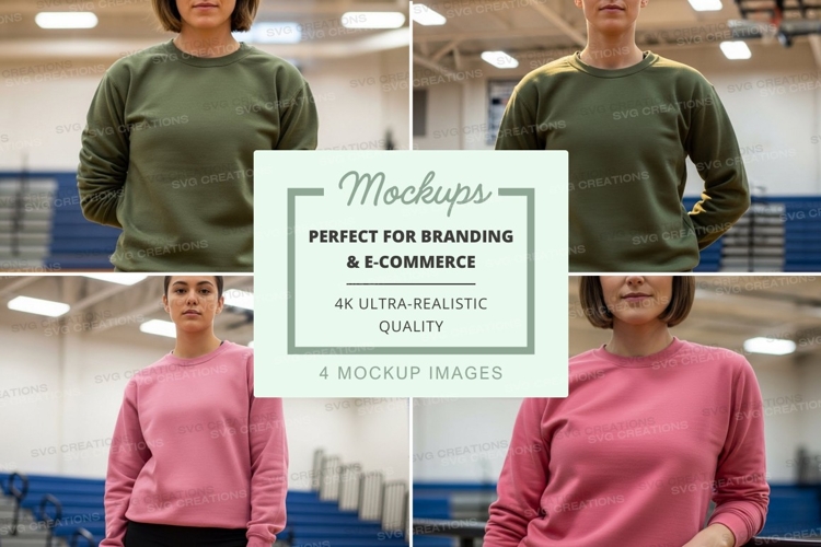 Sweatsuit Mockup Image 12