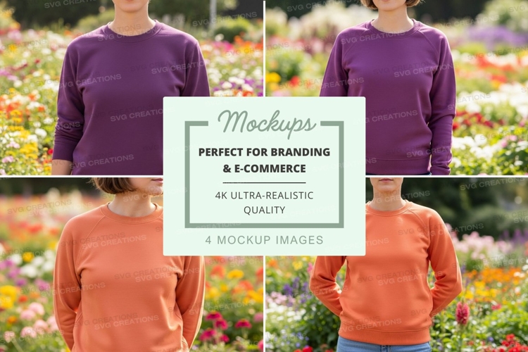 Sweatsuit Mockup Image 11