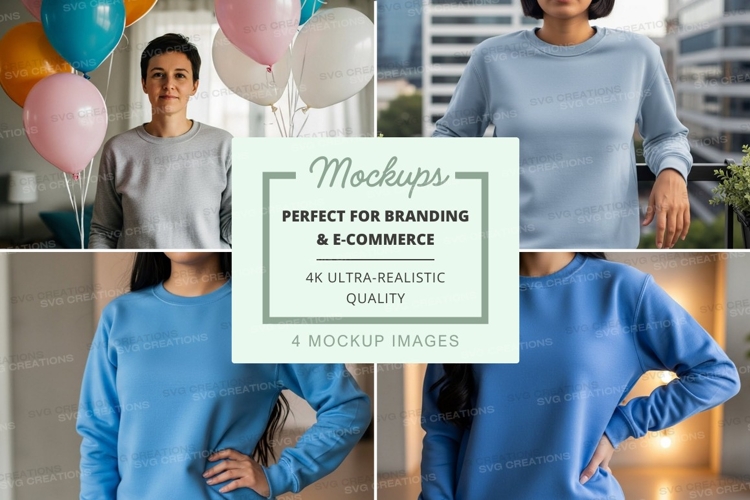 Sweatsuit Mockup Image 16