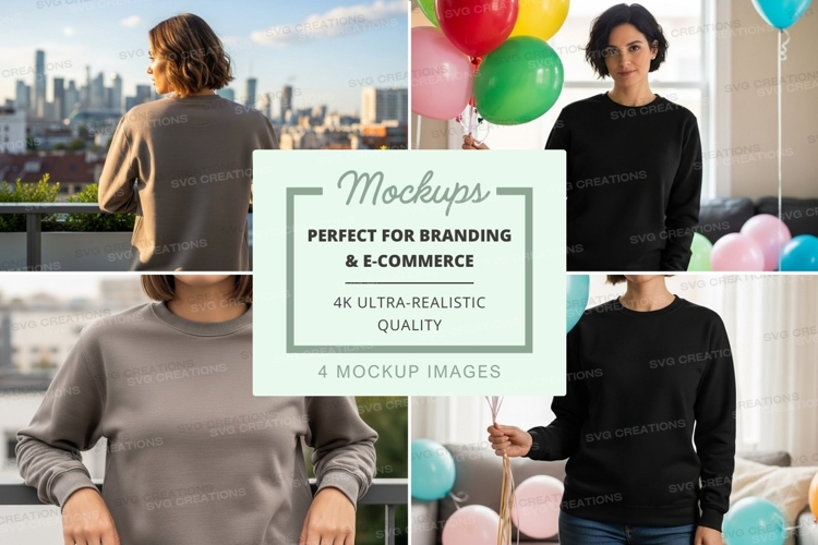 Sweatsuit Mockup Image 12