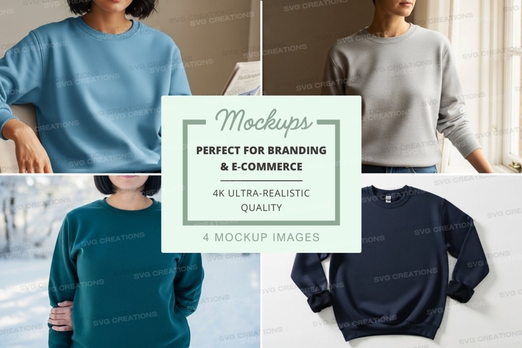 Sweatshirt mockup collection