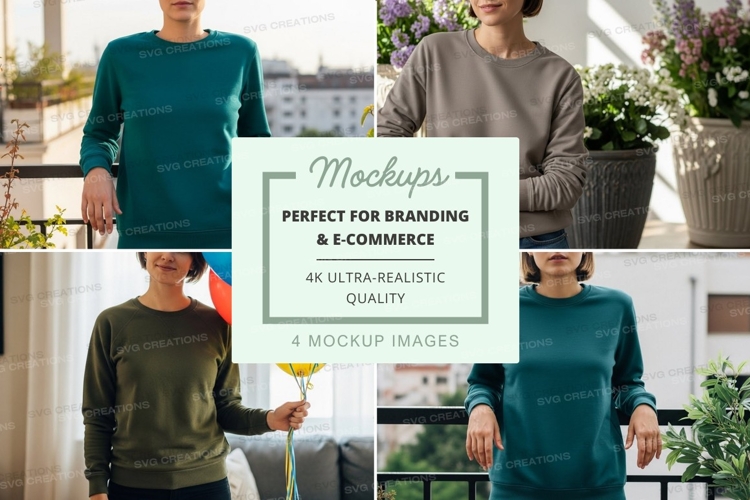 People wearing casual long sleeve t-shirts in urban setting