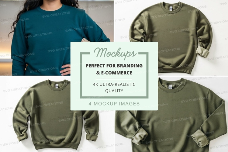 Sweatshirt mockup collection