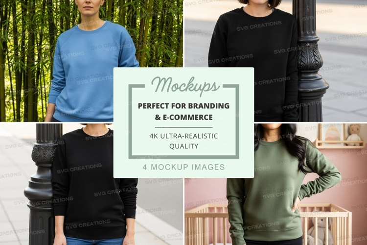 Sweatshirt mockup collection