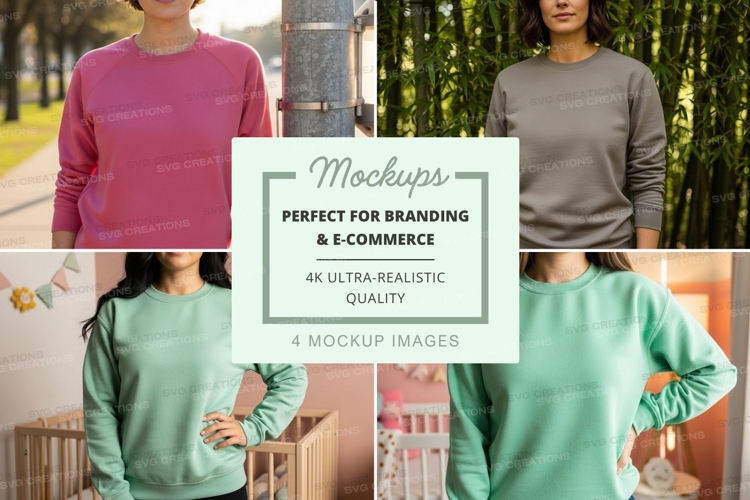 Sweatsuit Mockup Image 9