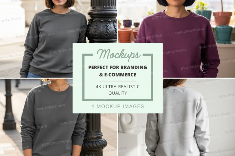 Sweatshirt mockup collection