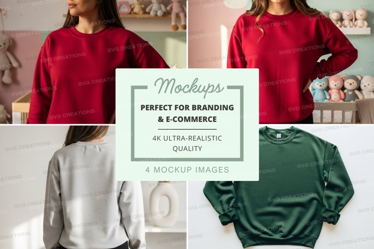 Sweatshirt mockup collection