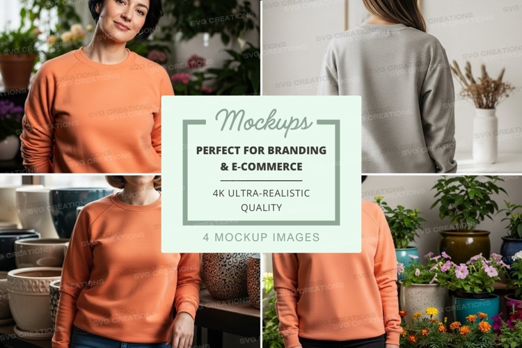 Sweatsuit Mockup Image 22