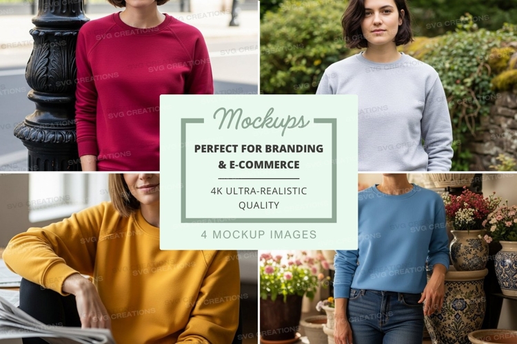 Sweatsuit Mockup Image 16