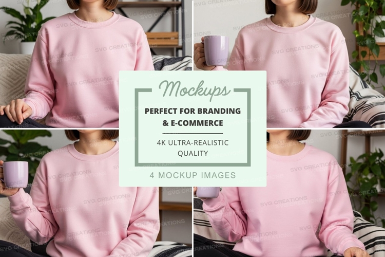 Sweatsuit Mockup Image 12