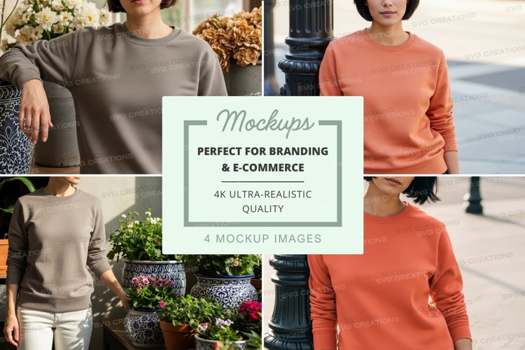 Sweatsuit Mockup Image 11