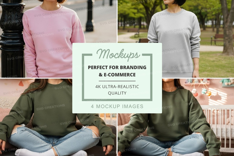 Group of women wearing long sleeve sweatshirts in outdoor se