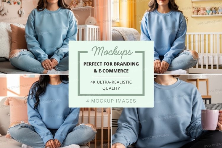 Sweatsuit Mockup Image 21