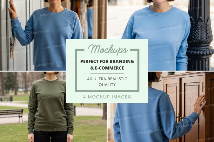 Sweatsuit Mockup Image 19