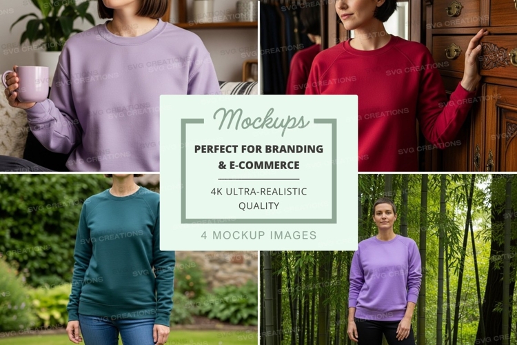 Sweatsuit Mockup Image 9