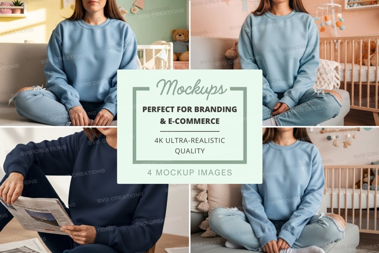 Sweatsuit Mockup Image 22