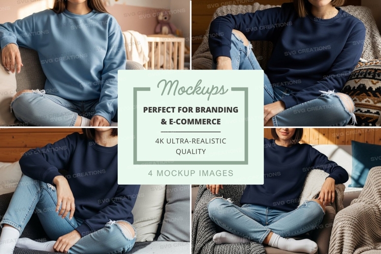 Sweatsuit Mockup Image 21