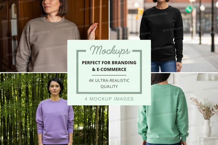 Sweatshirt mockup collection