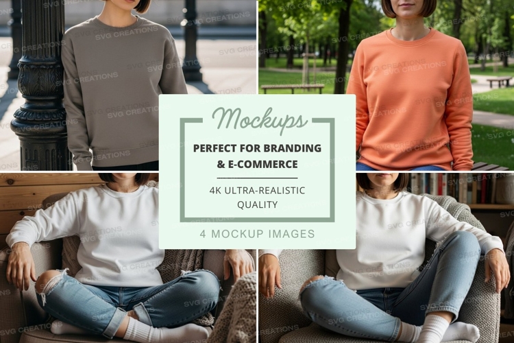 Group of people wearing sweatshirts in a park