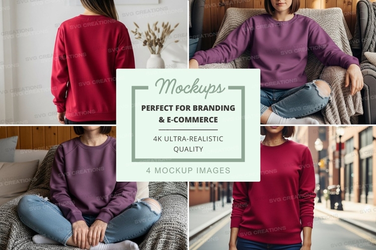 Sweatsuit Mockup Image 24