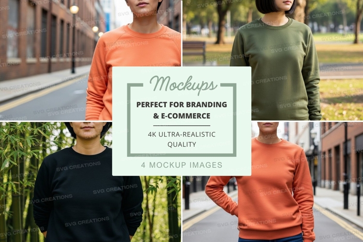 Sweatsuit Mockup Image 8