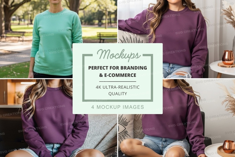 Sweatsuit Mockup Image 16