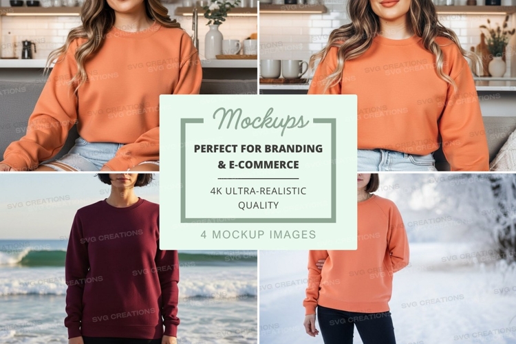 Sweatsuit Mockup Image 22