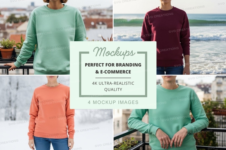 Sweatsuit Mockup Image 23