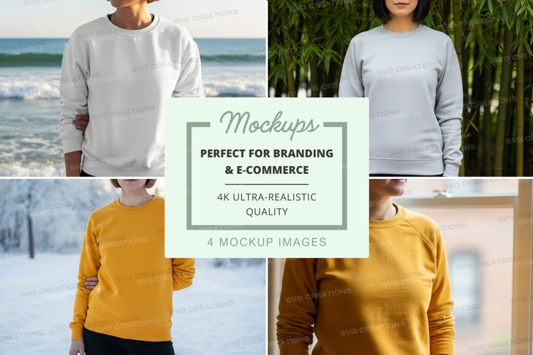 Sweatsuit Mockup Image 17