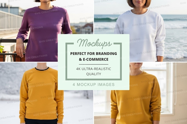 Sweatsuit Mockup Image 16