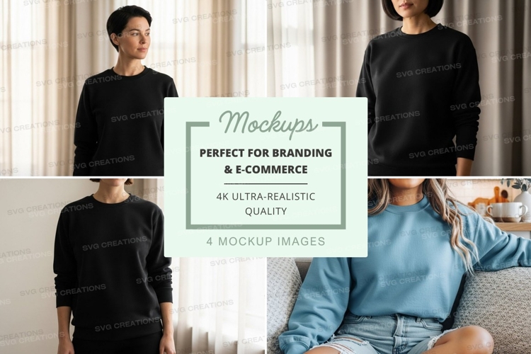 Sweatsuit Mockup Image 11