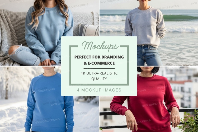 Sweatsuit Mockup Image 24