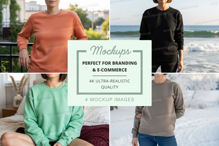 Sweatsuit Mockup Image 9